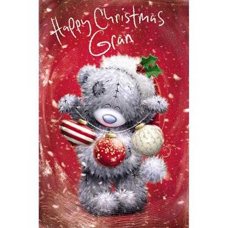 Gran Softly Drawn Me To You Bear Christmas Card £1.89